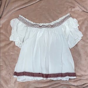 Off the shoulder top